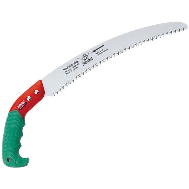 Samurai Ichiban 13" (330mm) Curved Pruning Saw w/Scabbard GC330LH (13114) - Image 4