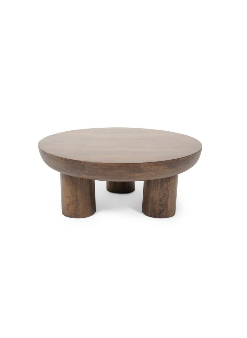 Pan Home Mansel Coffee Table Solid Wood - Brown - Image 1