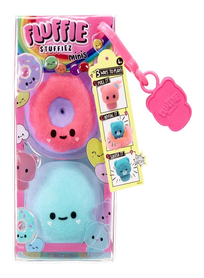 Fluffie Stuffiez Donut & Round Candy Minis Collectible Feature - Surprise Reveal Unboxing Soft and Squishable Tactile Play Fidget DIY - Image 5