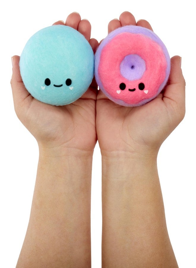 Fluffie Stuffiez Donut & Round Candy Minis Collectible Feature - Surprise Reveal Unboxing Soft and Squishable Tactile Play Fidget DIY - Image 1