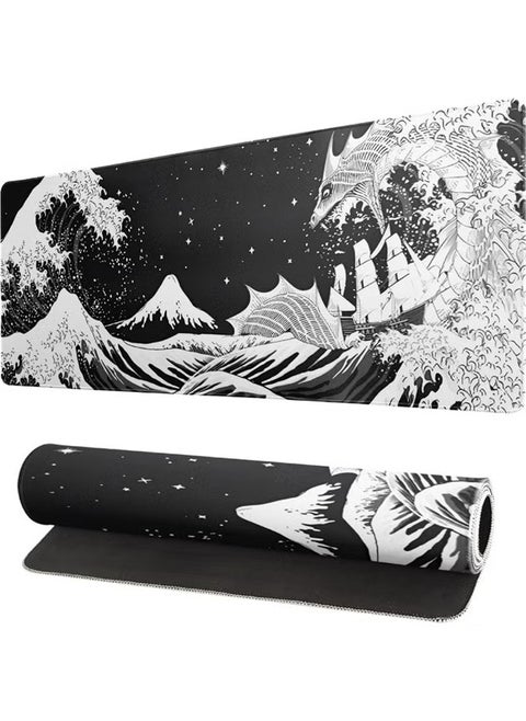 Gaming Mouse Pad Mouse Pad XXL Large Mouse Pad for Gamers, Office, and Home Use Durable and Smooth Surface for Precise Control