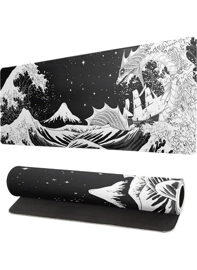 Gaming Mouse Pad Mouse Pad XXL Large Mouse Pad for Gamers, Office, and Home Use Durable and Smooth Surface for Precise Control