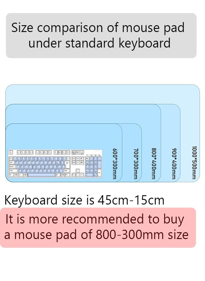 Gaming Mouse Pad Mouse Pad XXL Large Mouse Pad for Gamers, Office, and Home Use Durable and Smooth Surface for Precise Control