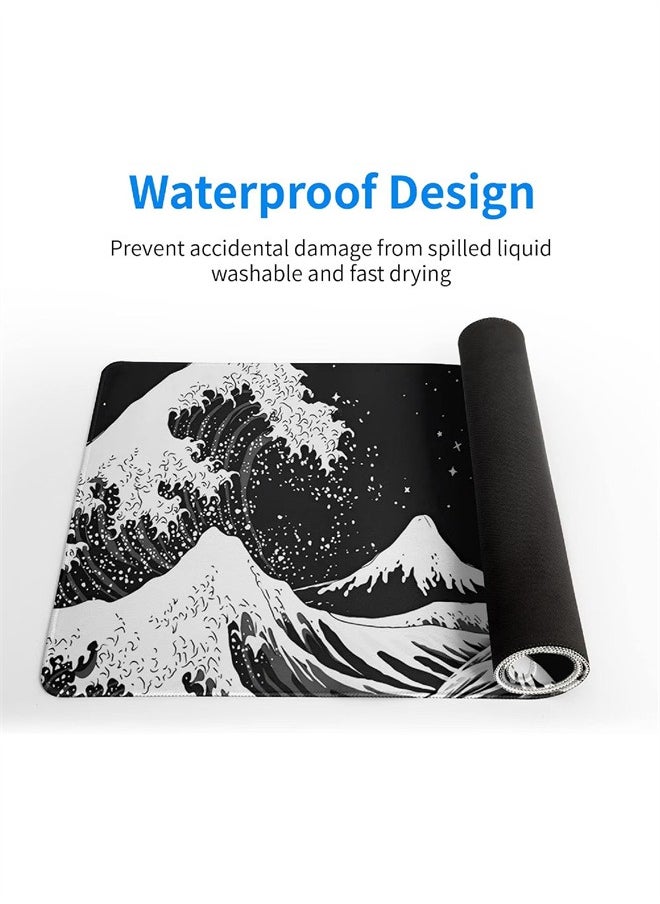 Gaming Mouse Pad Mouse Pad XXL Large Mouse Pad for Gamers, Office, and Home Use Durable and Smooth Surface for Precise Control