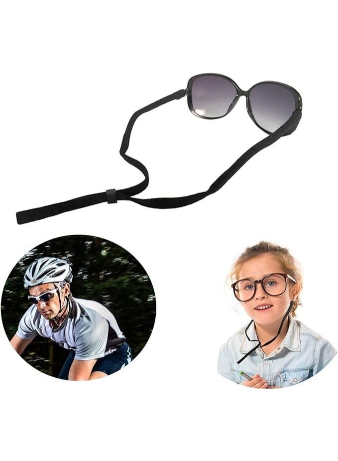 Black Eyeglasses Chain – Sports Retainer, Anti-Slippery, Universal Unisex Fit - Image 1