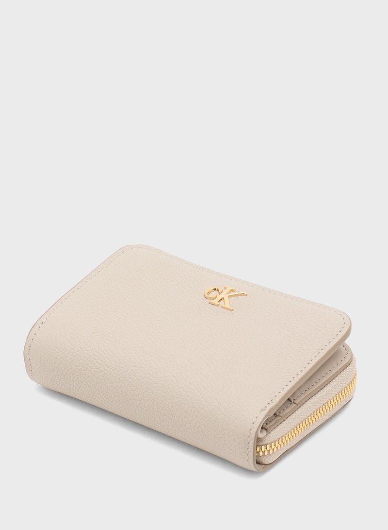 Calvin Klein Jeans Logo Zip Around Wallet - Image 3