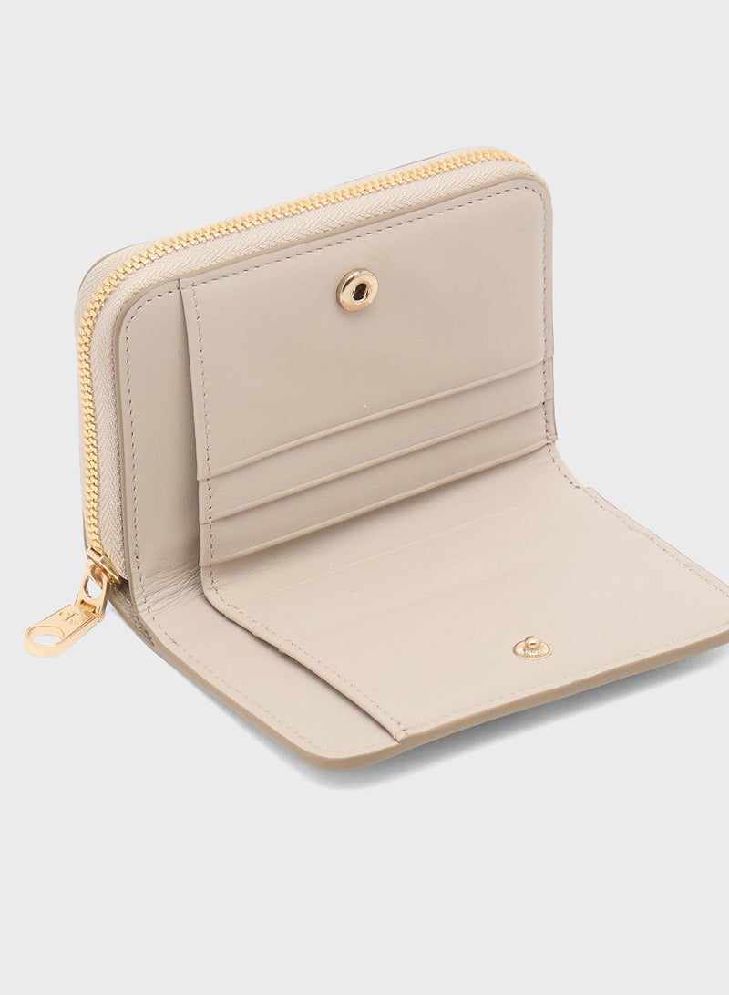 Calvin Klein Jeans Logo Zip Around Wallet - Image 4