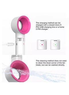 NIBEMINENT Portable Handheld Bladeless For HW2885401 Extractor Fan Filter White  - Image 2