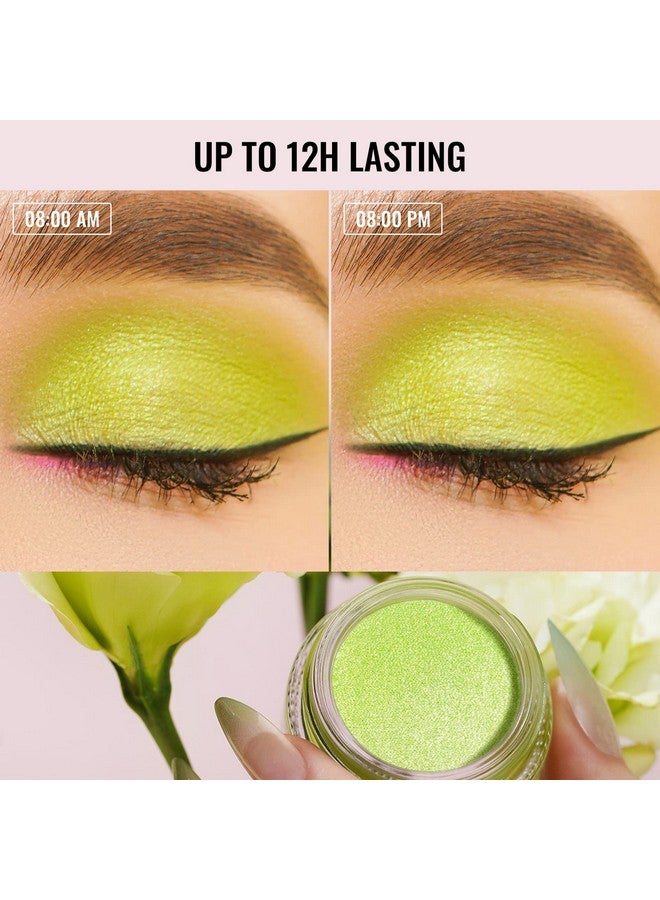 Oulac Shimmer Cream Eyeshadow Also For Highlighter Blendable Eye Shadow Waterproof&Long Lasting With Moisturizing Formula Soft Shimmer Eye Make-Up,Vegan & Cruelty-Free,6G P06 - Image 4