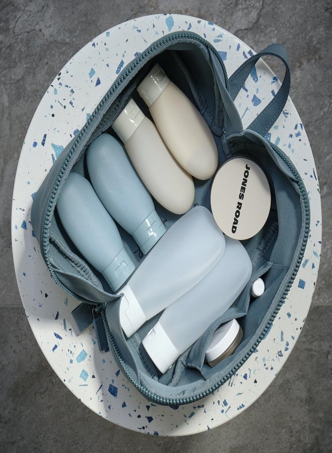 LINE+ARC Neoprene Dopp Kit - PARENT, Sandstone, One Size, Soft Case - Image 4