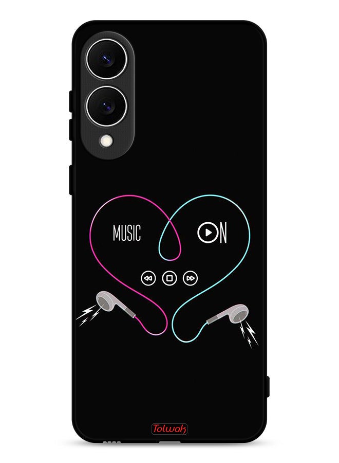 Tolwak Samsung Galaxy S25 Edge Protective Case Cover Music On - Image 1