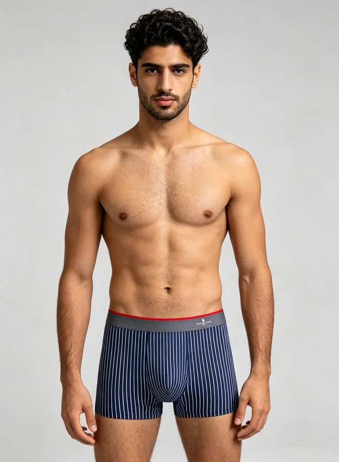 Take Two  Men 4-Pack Multi-Striped Cotton Trunks for Men | Best Price UAE