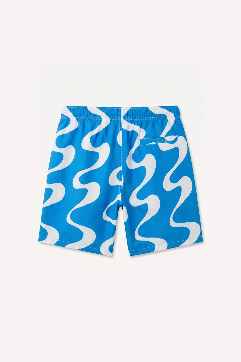 Defacto  Regular Fit Printed Swim Shorts for Men | Best Price UAE