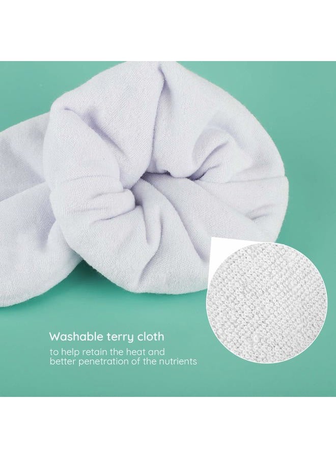 Segbeauty Paraffin Bath Mitts, Segbeauty Thick Snug Elastic Opening Paraffin Wax Glove and Bootie with Double Terry Clothes for Heat thera-py, Hand and Foot Bags for Thermal SPA treat-ment, Paraffin Machine - Image 5