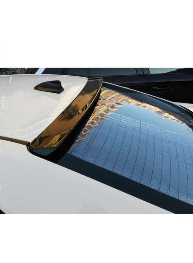 جناح زجاج خلفي متوافق مع هيونداي النترا 2012–2015 لون أسود تصميم رياضي للمظهر الخارجي - Image 1