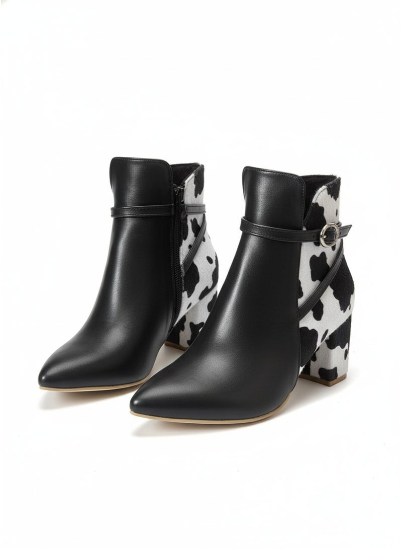 Vbranda Stylish ankle boot featuring a modern - Image 3