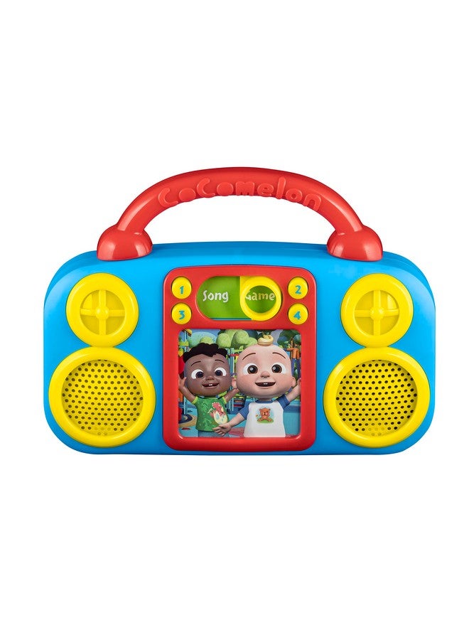 eKids Cocomelon Toy Music Player Includes Freeze Dance, Musical Toy for Toddlers with Built-in Nursery Rhymes for Fans of Cocomelon Toys and Gifts for Boys and Girls - Image 1