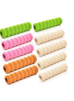 Y&D Door Handle Covers, Soft Silicone Kid Safety Protector Anti-Collision for Child, Foam Rubber Anti-Static Outside 10 Packs  - Image 1