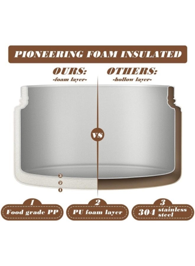 Microwaveable Thermal Lunch Box, Portable Insulated Lunch Containers With Bag, Kids, Set of 3 Tier Insulated Bento Boxes - Image 4