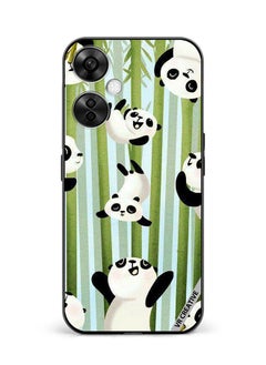 Protective Case Cover For OnePlus Nord CE 3 Lite Bamboo Panda Design Multicolour