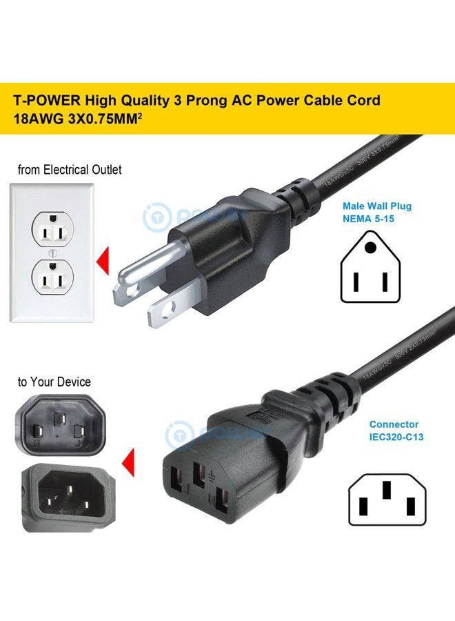 T POWER (4 FT) Long 3 Prong AC Power Cord Compatible with Pressure Cookers, Rice Cookers, Soy Milk Makers, and Other Kitchen Appliances instapot Instant Pot Power Cord Model PC-WAL1 (3pin) - Image 2