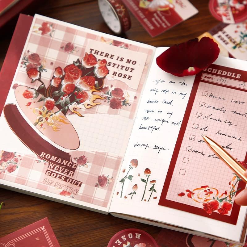 ZUMIE مجموعة أدوات المجلات ZUMIE 346 قطعة ملصقات ألبوم الصور لتزيين المجلات الفنية والتخطيط DIY - Image 3