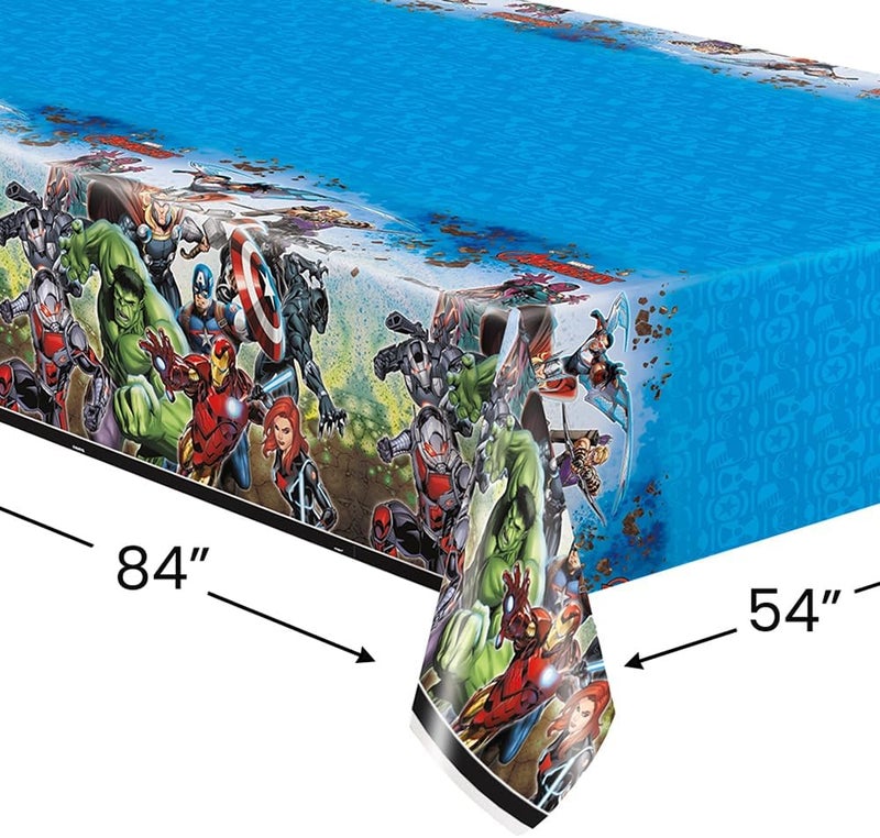 Unique Avengers Rectangular Plastic Table Cover  54 x 84 1 Pc - Image 2