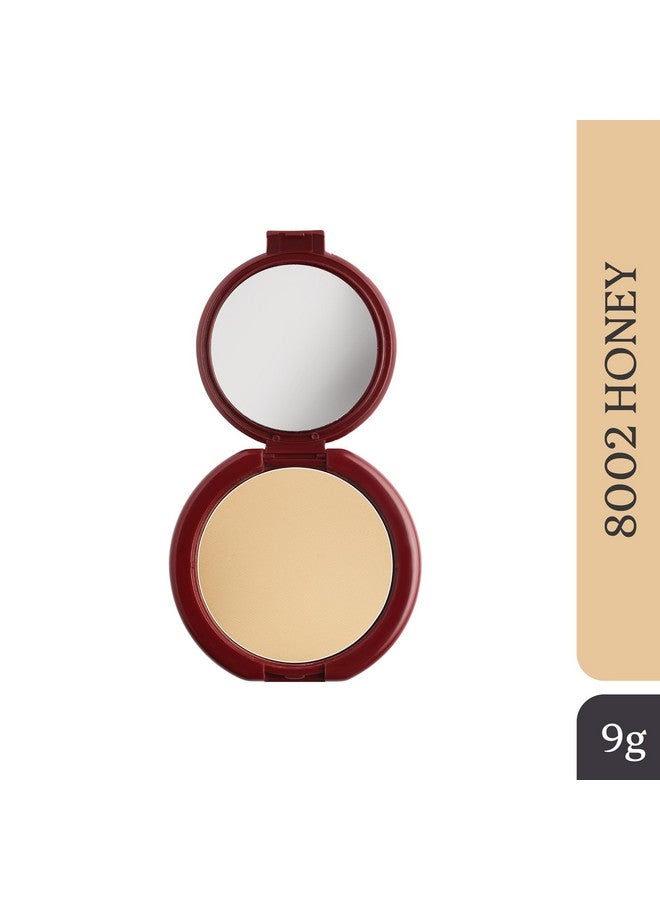 DAZLLER Classique Compact Powder, 9G, 8002 Honey, Velvety Natural Finish, Oil-Control, Sebum Absorption Formula, No-Makeup Look, Emollient-Rich, All Skin Type - Image 2
