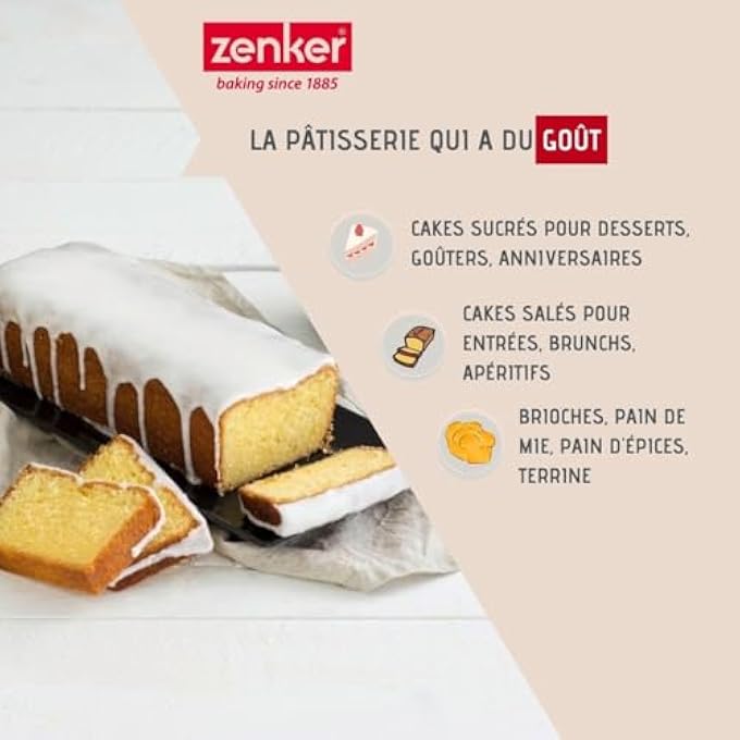 Zenker 3971 Loaf Tin 25 cm Black - Image 3