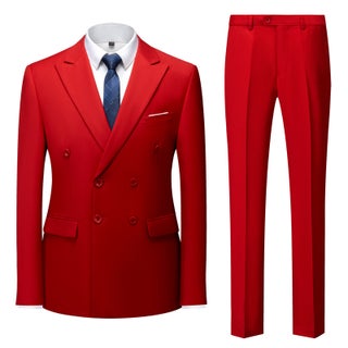 Suit Two-piece Business Formal Dress Double Row Two-button Suit suit Banquet Evening Dress British Dress Mens apricot Red - pzsku/Z44C71A6039D13888ED07Z/45/1746232959/b8c73067-353a-4def-91d9-bfd1479d9f25