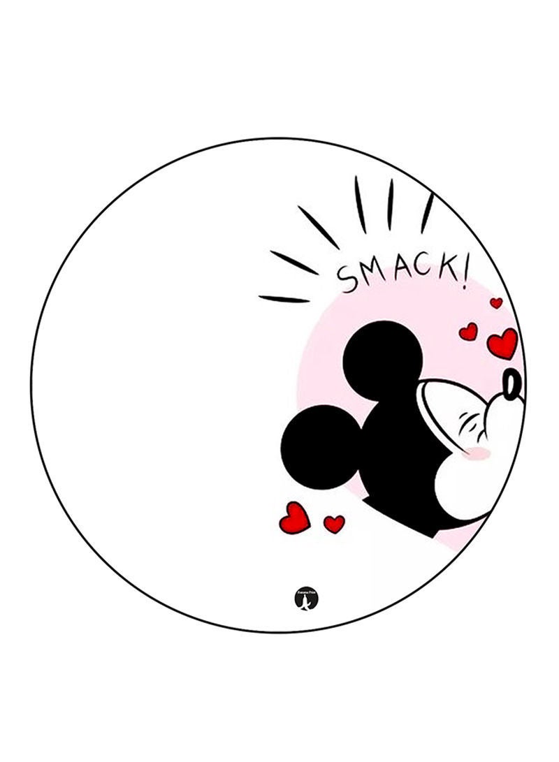 RKN Disney Printed Mouse Pad  Round  Multicolour