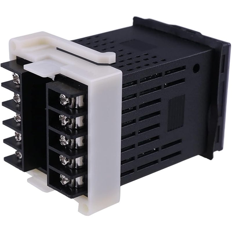WQSING وحدة تحكم رقمية في درجة الحرارة 100-240 فولت تيار متردد E5CN-R2MT-500 متوافقة مع مؤشر عرض اومرون بي في من دبليو كيو سينج - Image 4