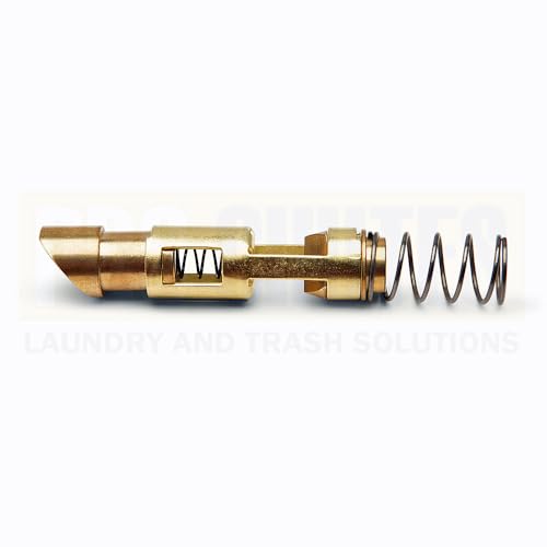 Pro Chutes Trash Chute Latch Plunger for Midland Style T Handle. 1-3/4, & 1-23/32 inch Backset Round Tubular Brass Barrel Cylinder Bolt Replacement Part for Laundry and Garbage Intake Doors. - Image 5