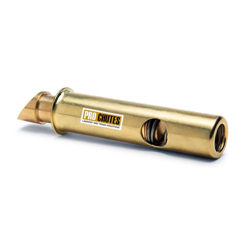 Pro Chutes Trash Chute Latch Plunger for Midland Style T Handle. 1-3/4, & 1-23/32 inch Backset Round Tubular Brass Barrel Cylinder Bolt Replacement Part for Laundry and Garbage Intake Doors. - Image 1