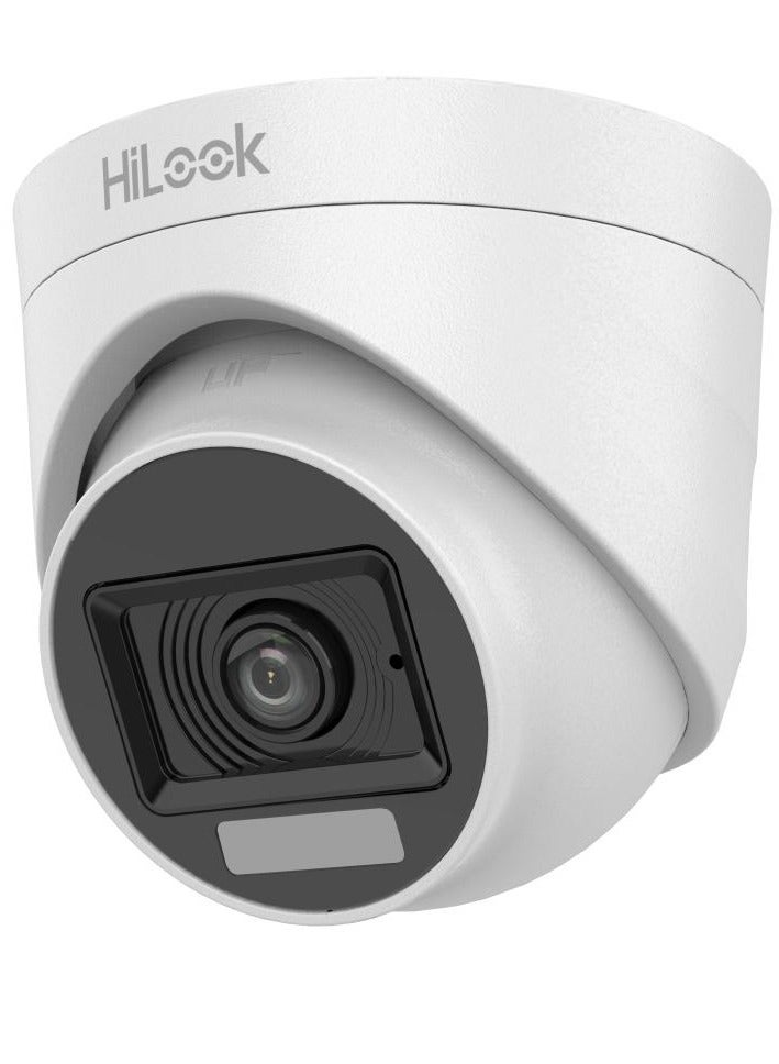 HiLook 2MP Dual Light Audio Indoor Fixed Turret Camera hi look - Image 1