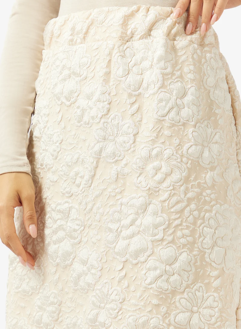 Khizana  Textured Skirt for Women | Best Price UAE
