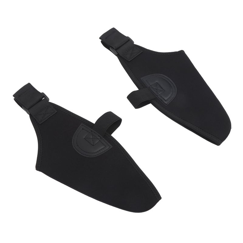 Ski Boot Covers: Waterproof Neoprene Material - Windproof Warm Fit Snow Boot Covers for Outdoor Winter Sports & Rainy Day Activities - Image 4