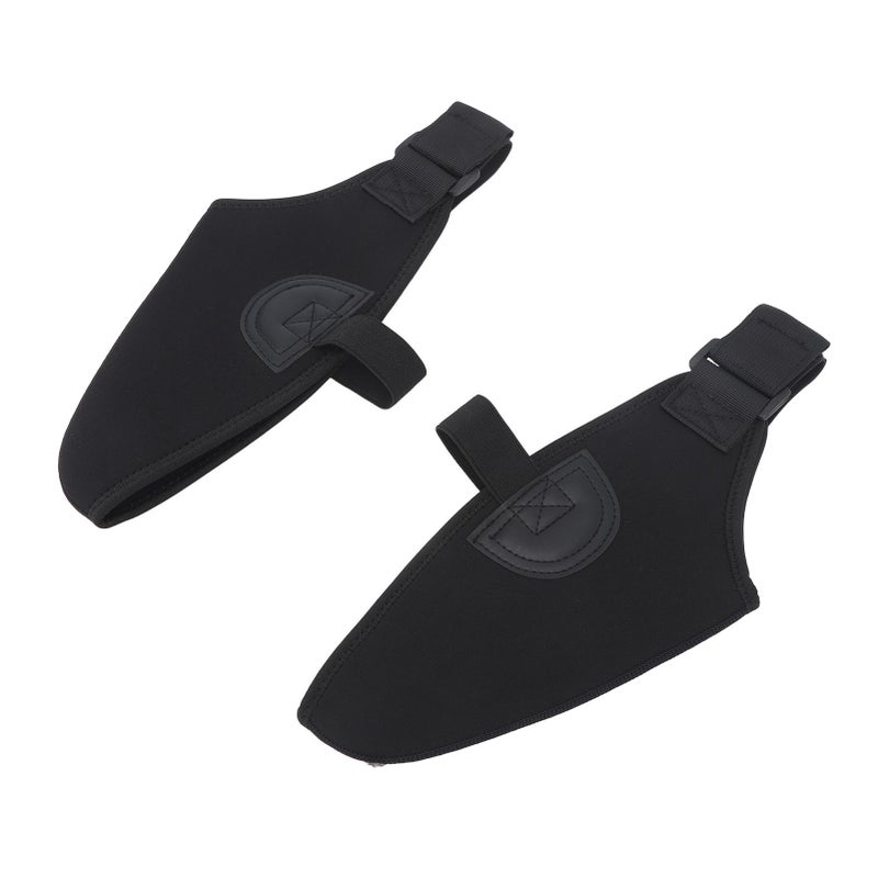 Ski Boot Covers: Waterproof Neoprene Material - Windproof Warm Fit Snow Boot Covers for Outdoor Winter Sports & Rainy Day Activities - Image 3