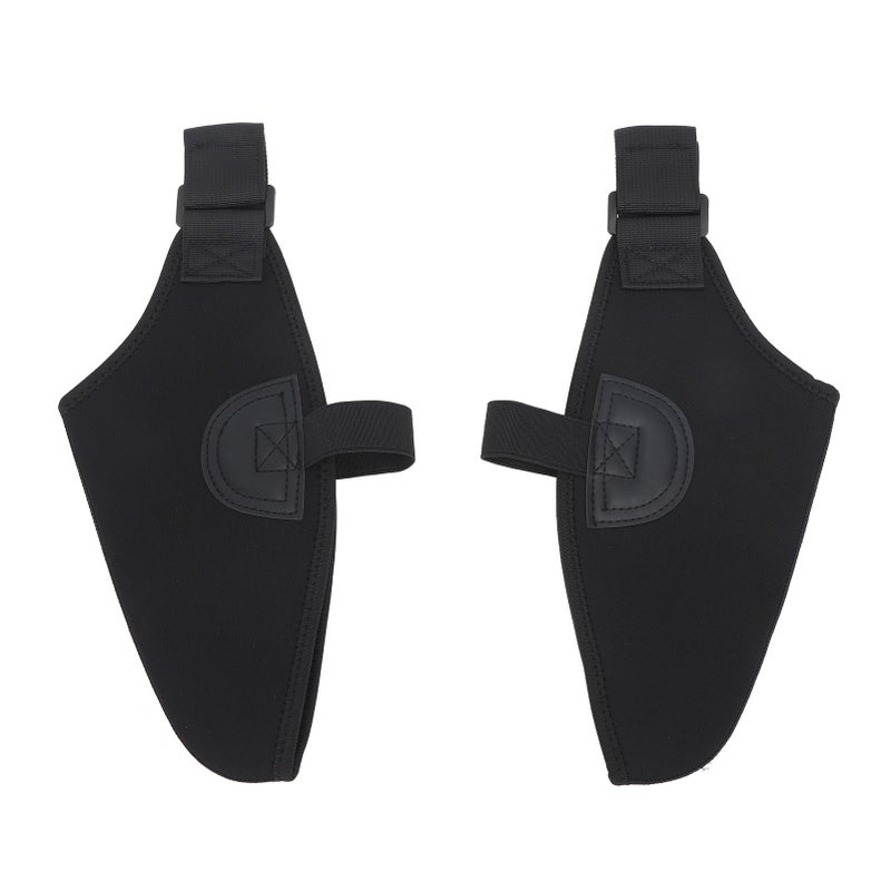 Ski Boot Covers: Waterproof Neoprene Material - Windproof Warm Fit Snow Boot Covers for Outdoor Winter Sports & Rainy Day Activities - Image 1