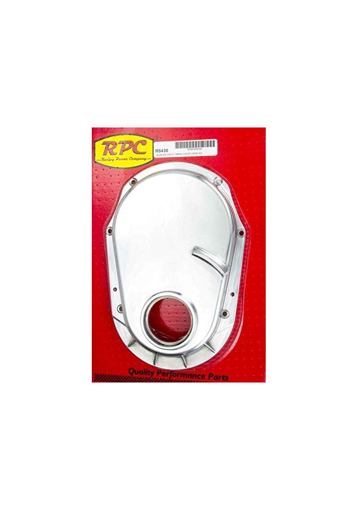 Racing Power غطاء سلسلة التوقيت المصقول من شركة ريسينغ باور R8430 للأجهزة الكبيرة من شيفروليه - Image 4