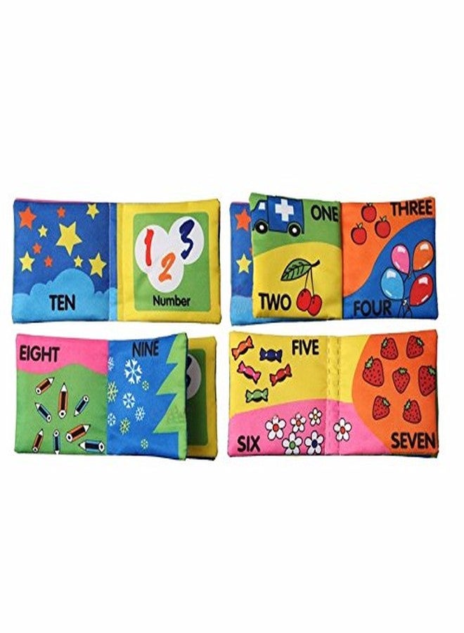 iDream 2pcs Soft Cloth Fabric Educational Rattle Books for Newborns - Infant Learning Toy, Safe & Durable Baby Gift (Color & Number) - Image 5