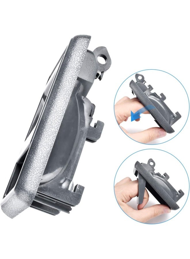 FAERSI 2Pcs Interior Door Handle Front Rear Driver Passenger Side Fits for 19891995 4Runner 19881993 Toyota Corolla 19891995 Pickup 19952000 Toyota Tacoma 19871990 Tercel 19891992 Geo Prizm - Image 4