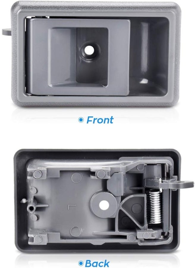 FAERSI 2Pcs Interior Door Handle Front Rear Driver Passenger Side Fits for 19891995 4Runner 19881993 Toyota Corolla 19891995 Pickup 19952000 Toyota Tacoma 19871990 Tercel 19891992 Geo Prizm - Image 3