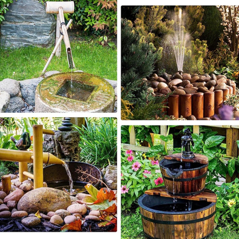 Solar Fountain 7V2.5W Cord-free Solar Power Solar Water Pump - Floating Design Bird-friendly Water Feature for Outdoor Garden Pond Birdbath Wildlife Enthusiasts - Image 4