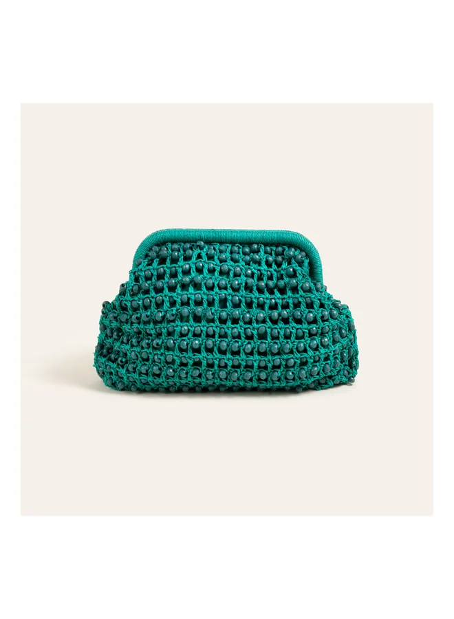 Delhi Green Handbag.