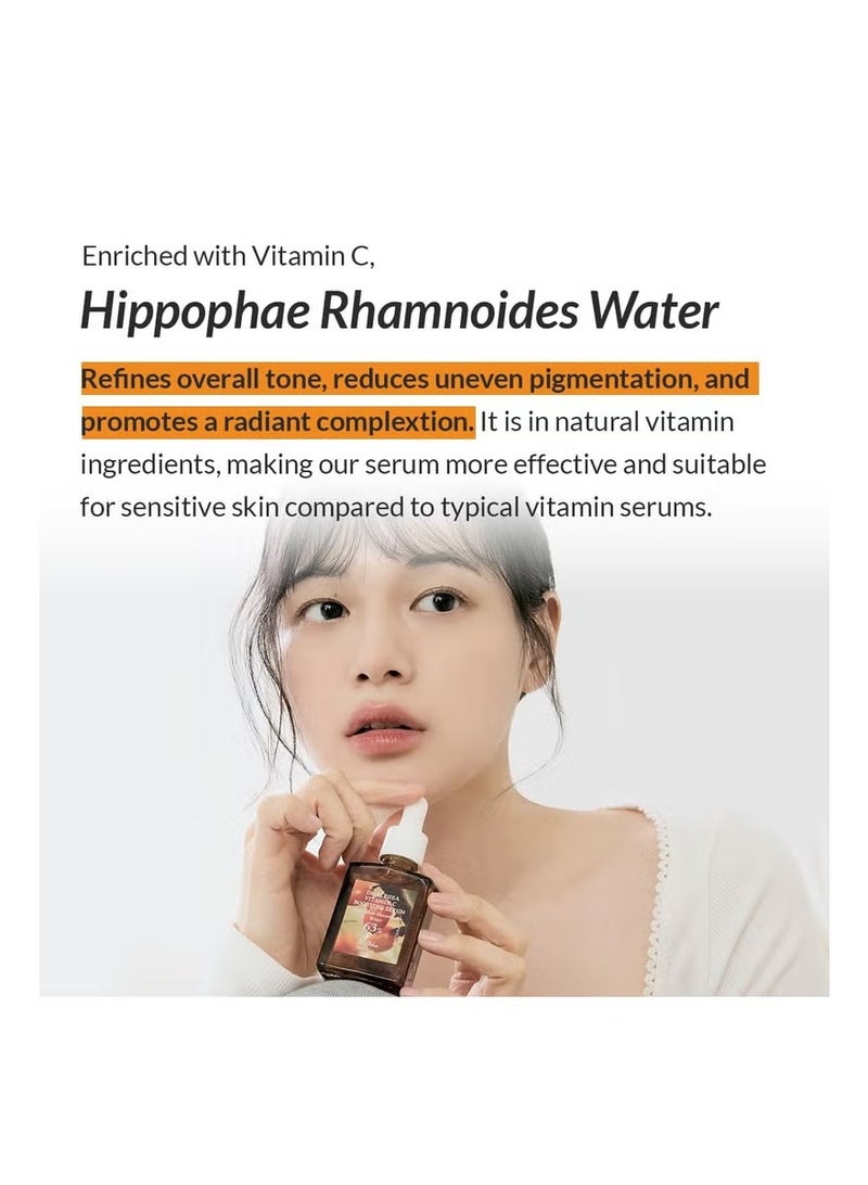 دي آر.ألثيا سيروم مُعزِّز لفيتامين سي | سيروم يومي للوجه بحمض الترانيكساميك لجميع أنواع البشرة | يُساعد على إزالة البقع الداكنة وتوحيد لون البشرة | عناية كورية نباتية بالبشرة (مُعزِّز لفيتامين سي مُجدَّد) - Image 2