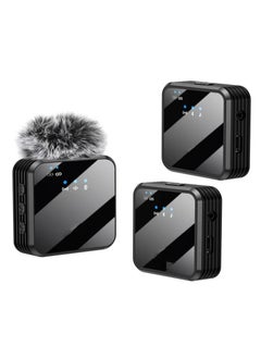Generic Wireless Lavalier Microphone, TikTok Live Mobile Video Recording 2.4G Noise Reduction Mini Microphone for Live Video, Recording Vlog, Interview, Online Classroom  - Image 1