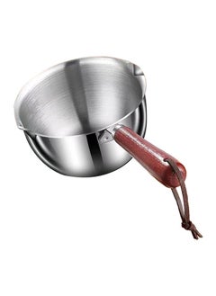 Thoraya Mini Butter Warmer Pot 300ml 410 Stainless Steel Oil Milk Warmer Pan Small Saucepan for Kitchen  - Image 4