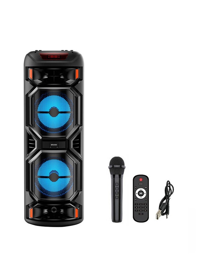 سينجي سماعات بلوتوث لاسلكية مزدوجة ثمانية سماعات خارجية للحفلات والرقص والموسيقى K Song - Image 1