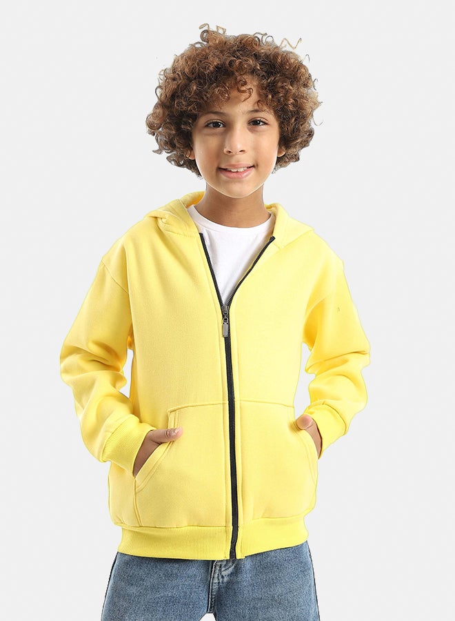 Red Circle Sweatshirt Kids Unisex - Image 1